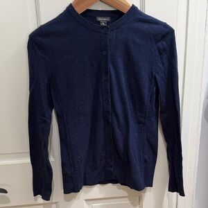 Eddie Bauer Dark Blue Women's Cardigan